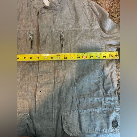Bang bang jeans gray jacket rare Size 100 Medium Mens Lightweight - Picture 11 of 16